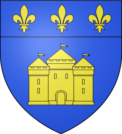 Blason de la commune Castelnau-de-Guers