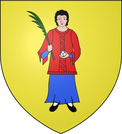 Blason de la commune Castries