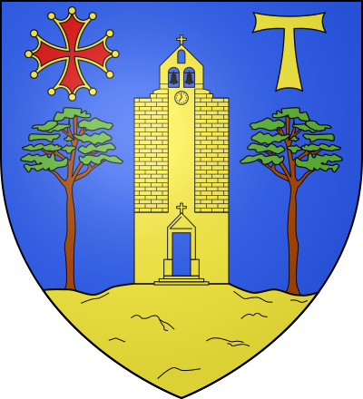 Blason de la commune Clapiers