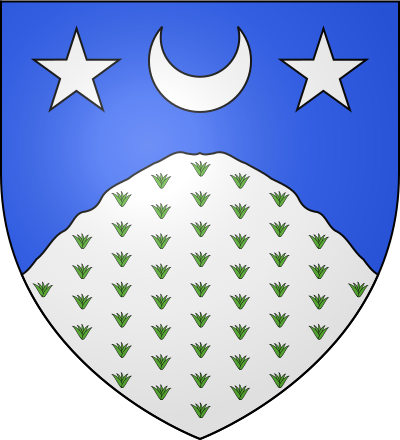 Blason de la commune Claret