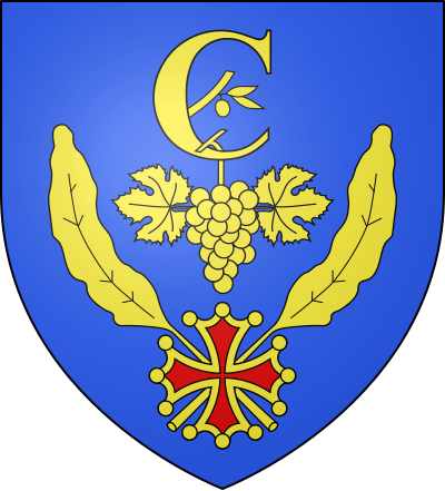 Blason de la commune Le Crès