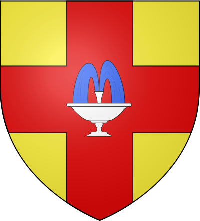 Blason de la commune Fontanès