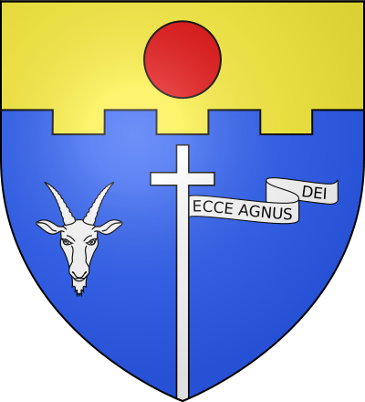 Blason de la commune Lacoste