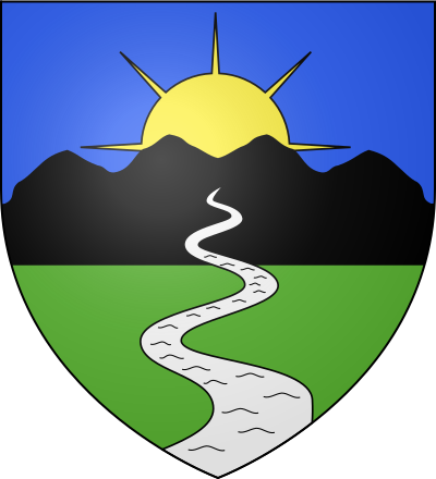 Blason de la commune Lamalou-les-Bains