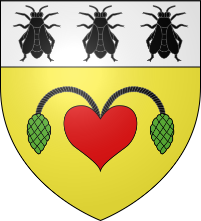Blason de la commune Laroque