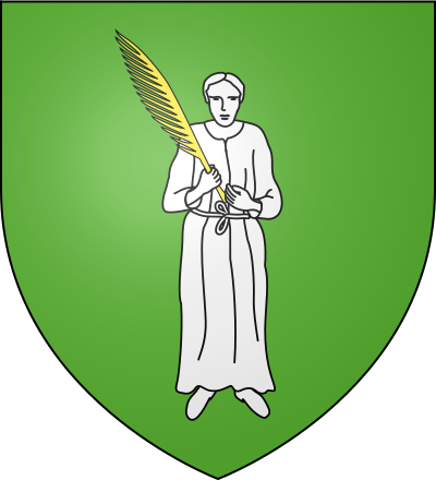 Blason de la commune Lauret
