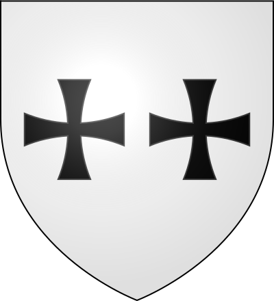 Blason de la commune Moulès-et-Baucels