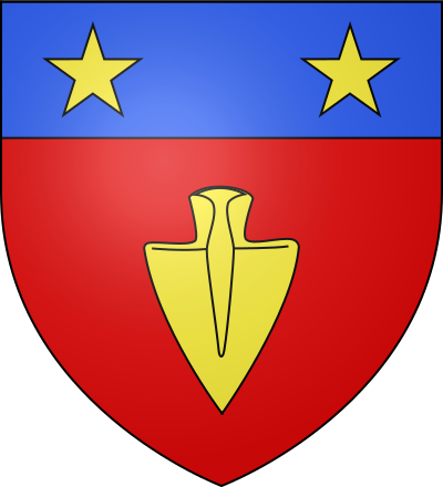 Blason de la commune Nézignan-l'Évêque