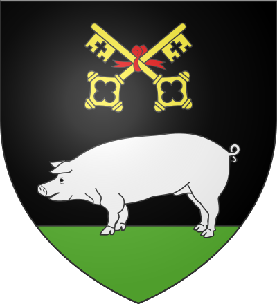 Blason de la commune Poussan