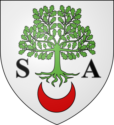 Blason de la commune Saint-Aunès