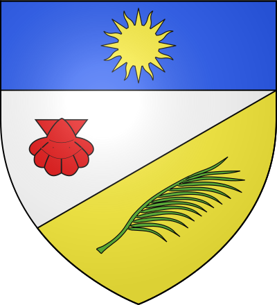 Blason de la commune Saint-Étienne-d'Albagnan