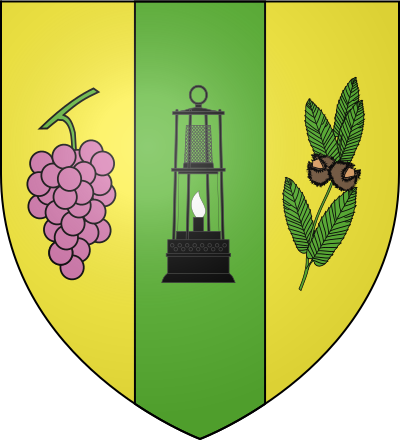 Blason de la commune Saint-Étienne-Estréchoux