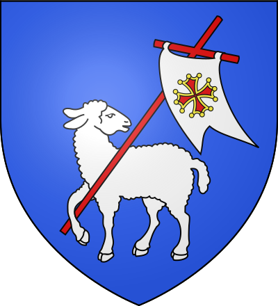 Blason de la commune Saint-Félix-de-Lodez