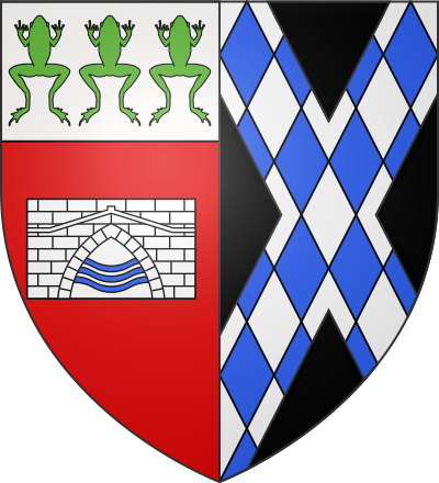 Blason de la commune Saint-Geniès-de-Fontedit