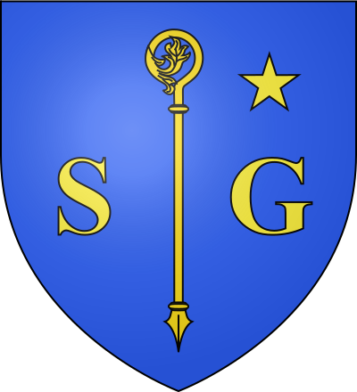 Blason de la commune Saint-Guilhem-le-Désert