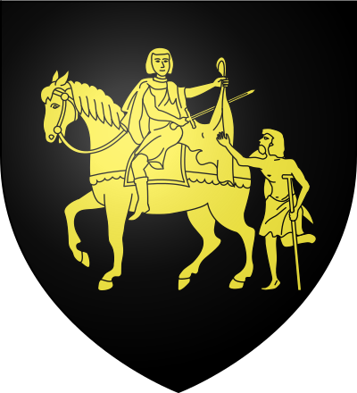 Blason de la commune Saint-Mathieu-de-Tréviers