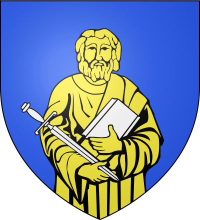 Blason de la commune Saint-Paul-et-Valmalle