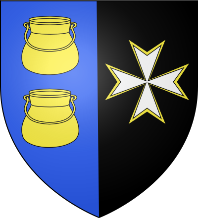 Blason de la commune Saint-Vincent-d'Olargues