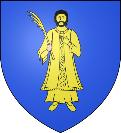 Blason de la commune Saint-Vincent-de-Barbeyrargues