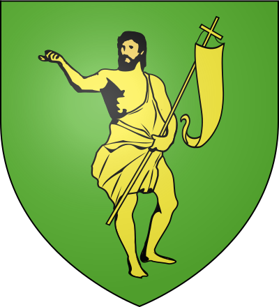 Blason de la commune Saussan