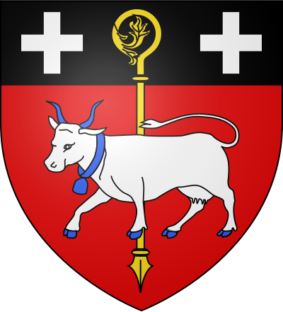 Blason de la commune La Vacquerie-et-Saint-Martin-de-Castries
