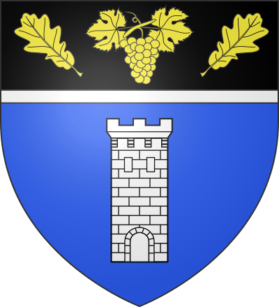Blason de la commune Villespassans
