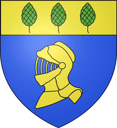 Blason de la commune Baguer-Morvan