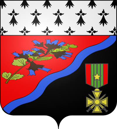 Blason de la commune Bruz