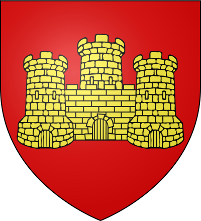 Blason de la commune Châtillon-en-Vendelais