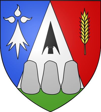 Blason de la commune Langon