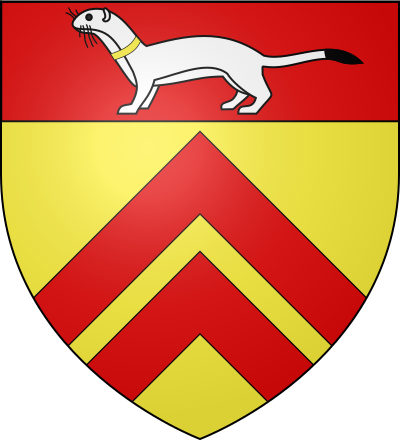 Blason de la commune Mernel