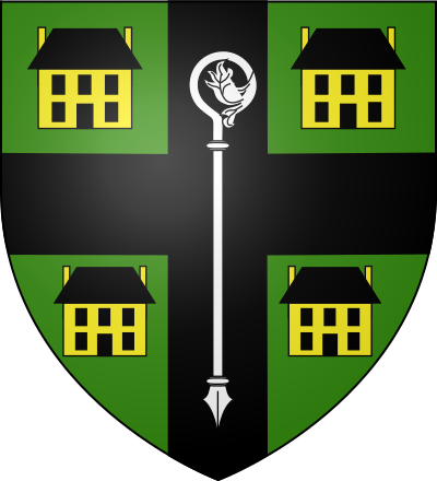 Blason de la commune Saint-Coulomb