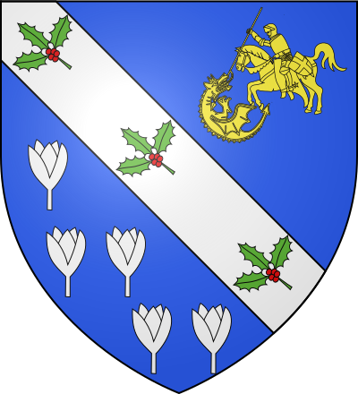 Blason de la commune Saint-Georges-de-Reintembault