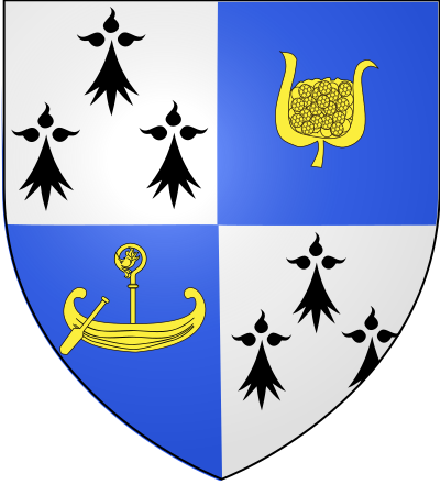 Blason de la commune Saint-Jouan-des-Guérets