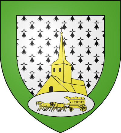 Blason de la commune Saint-Léger-des-Prés