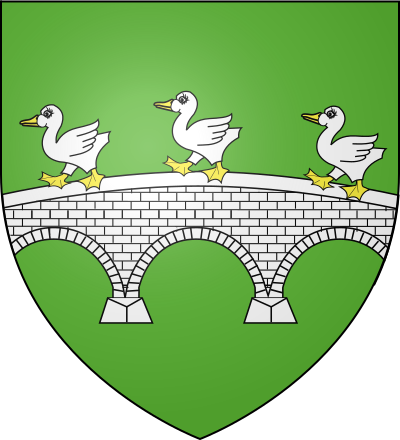 Blason de la commune Saint-Lunaire