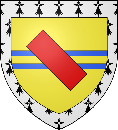 Blason de la commune Tinténiac