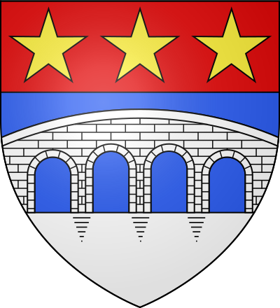 Blason de la commune Chabris
