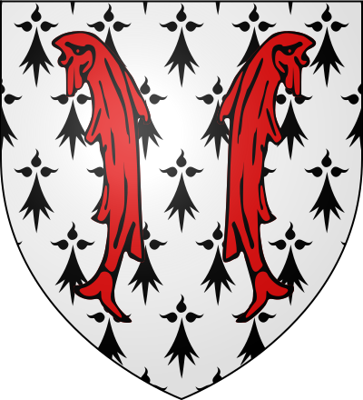 Blason de la commune Cluis