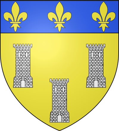 Blason de la commune Luçay-le-Mâle