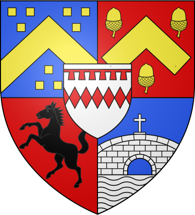 Blason de la commune Le Pont-Chrétien-Chabenet