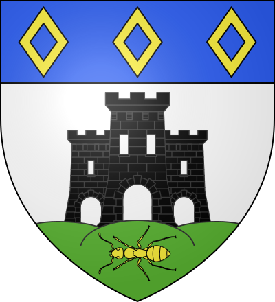 Blason de la commune Thizay