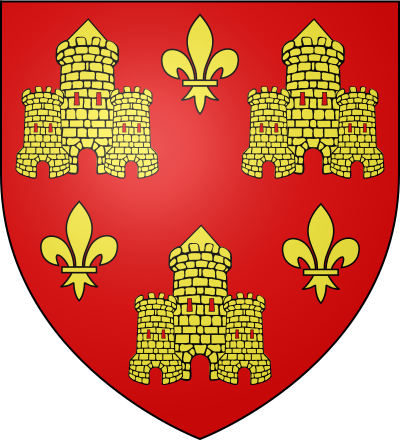 Blason de la commune Chinon