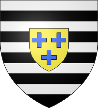 Blason de la commune Courcelles-de-Touraine