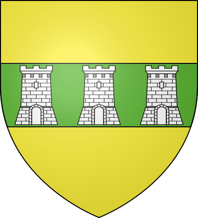 Blason de la commune Descartes
