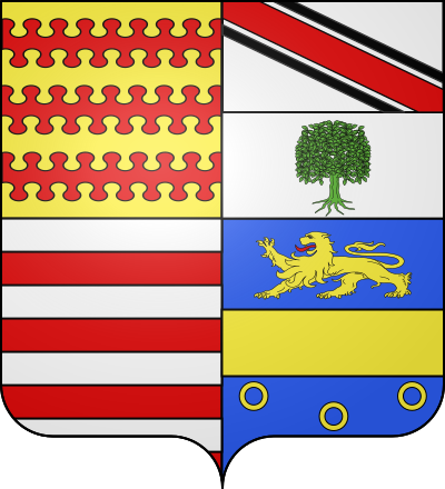 Blason de la commune Fondettes