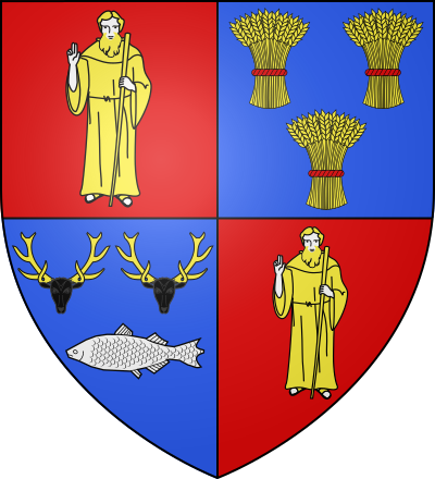 Blason de la commune Les Hermites