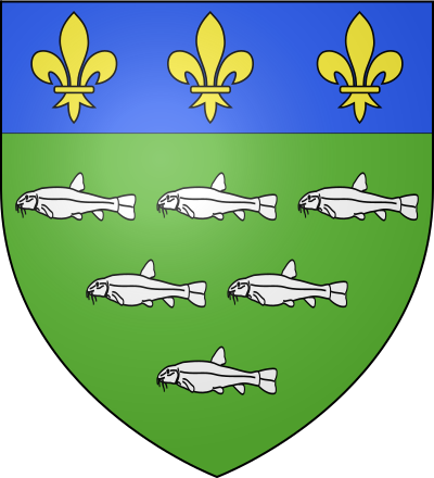 Blason de la commune Loches