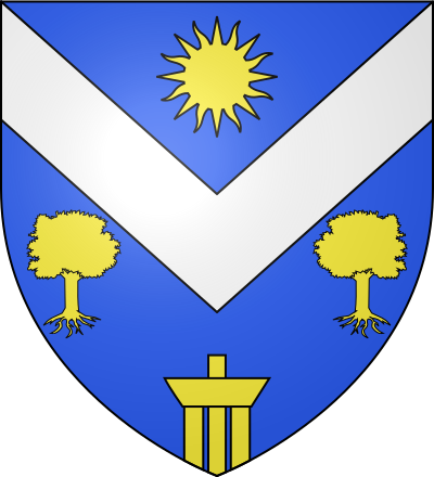 Blason de la commune Luzillé