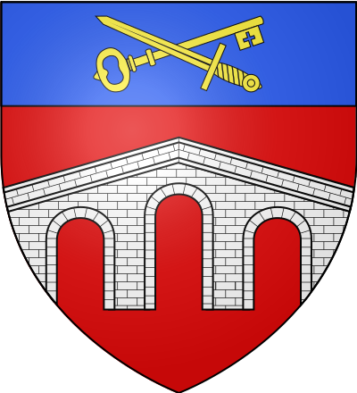 Blason de la commune Neuillé-Pont-Pierre